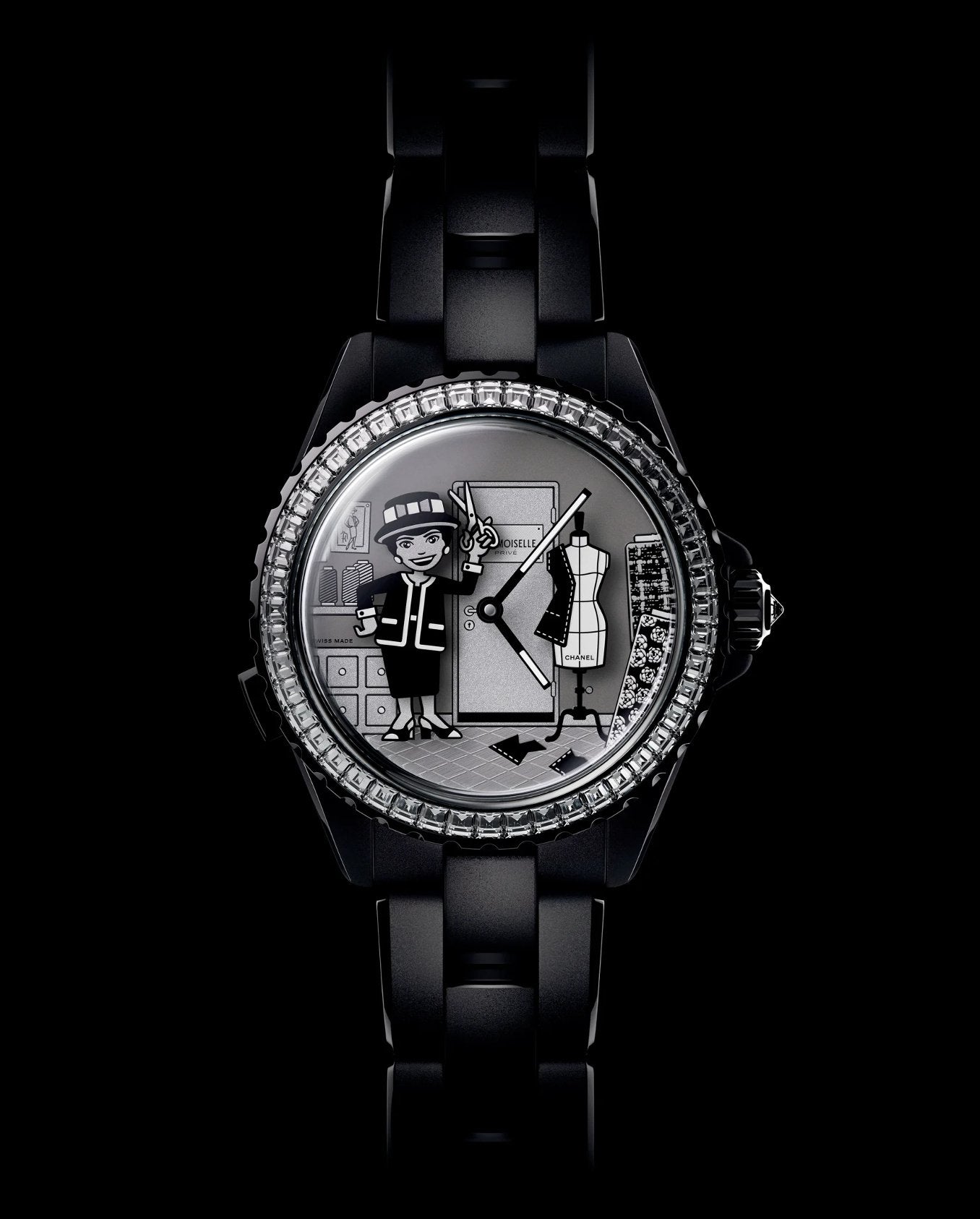 J12 Automaton Caliber 6 Limited Edition - Chanel Couture O’Clock - WATCHESPEDIA