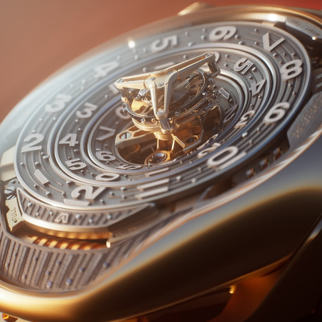 VANGUART Matter. Motion. Mystery. BlackHole. Made in rose gold case & a microblasted exoskeleton. #Vangua VANGUART