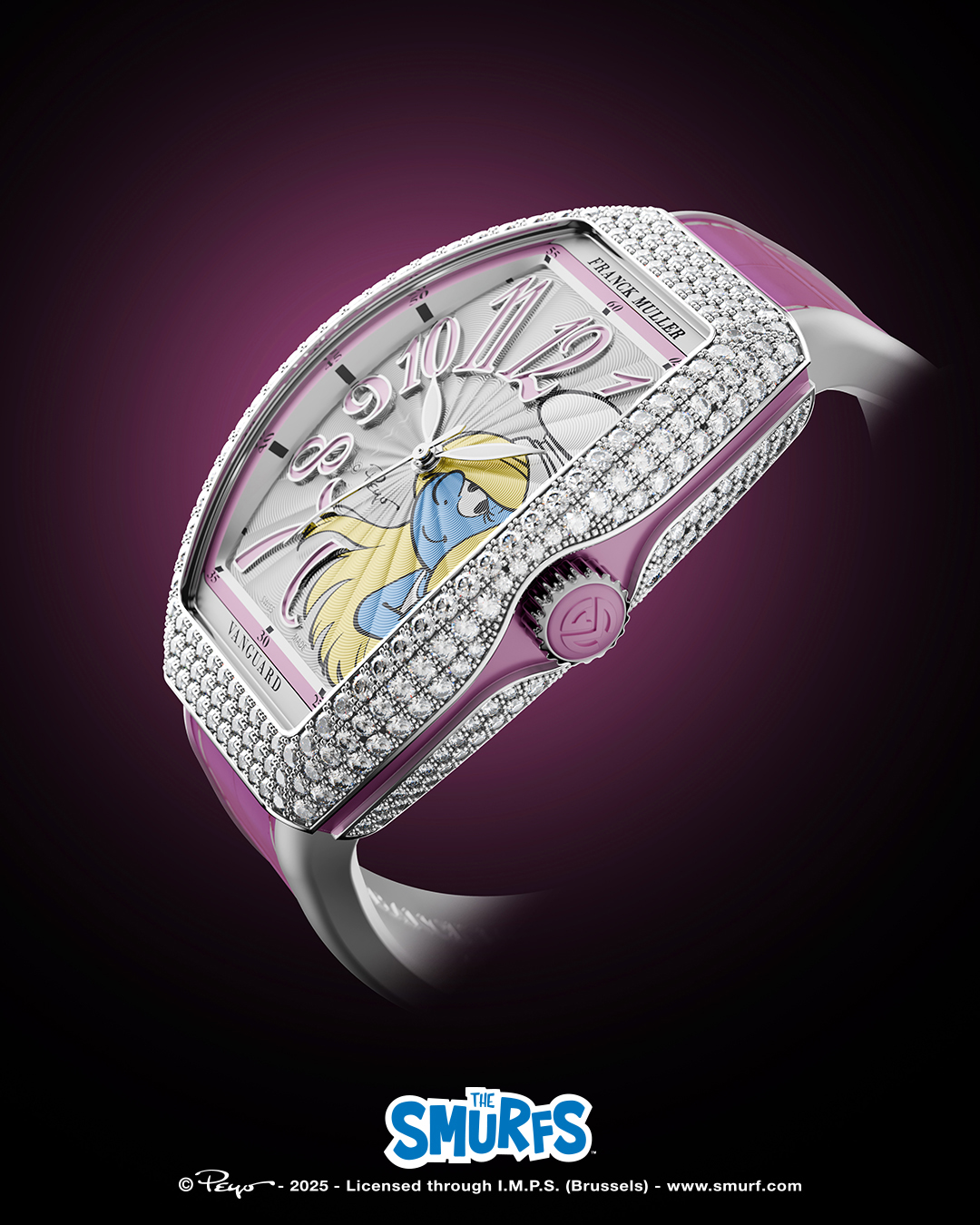 SMURFETTE PINK DIAMOND