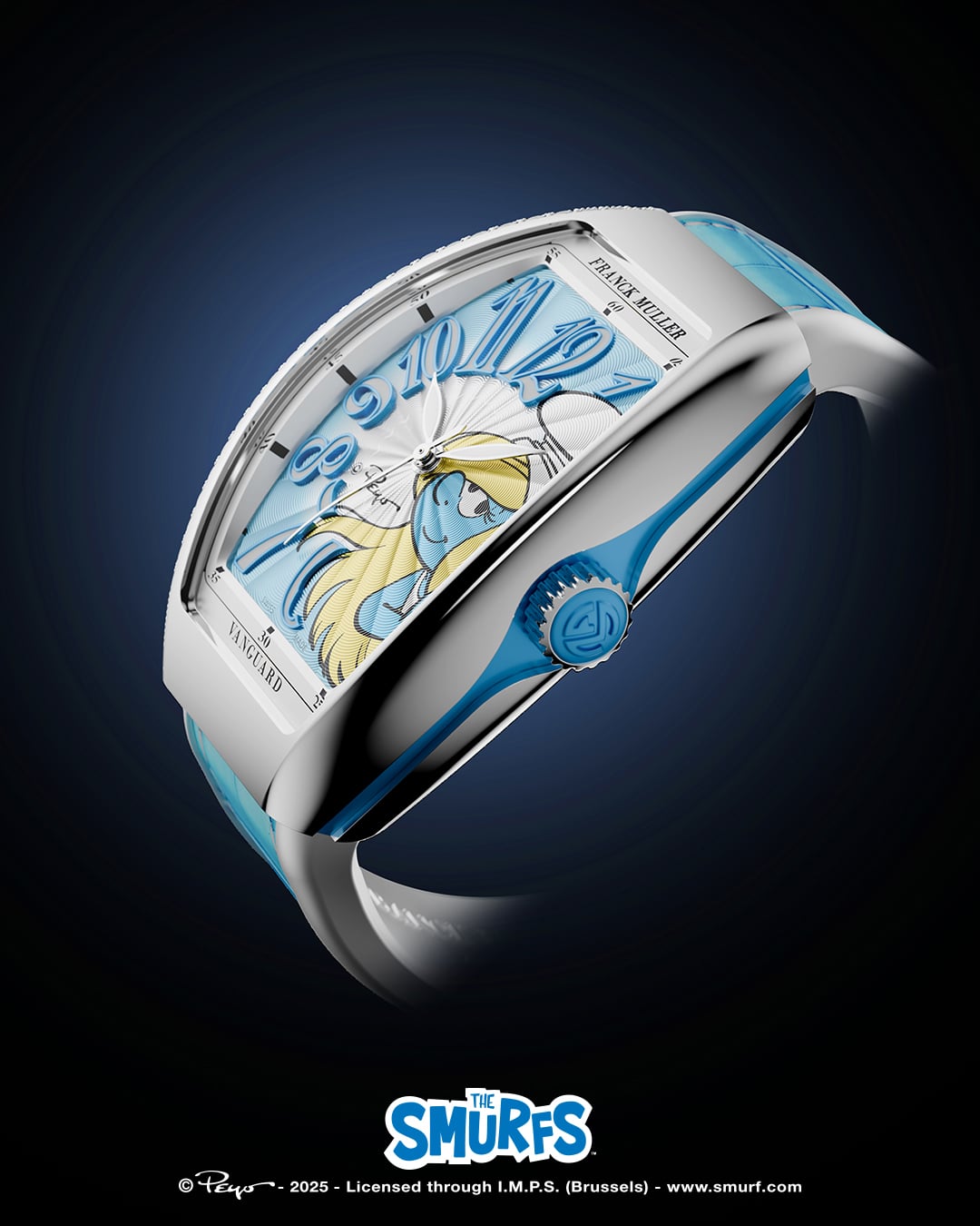 SMURFETTE STEEL BLUE