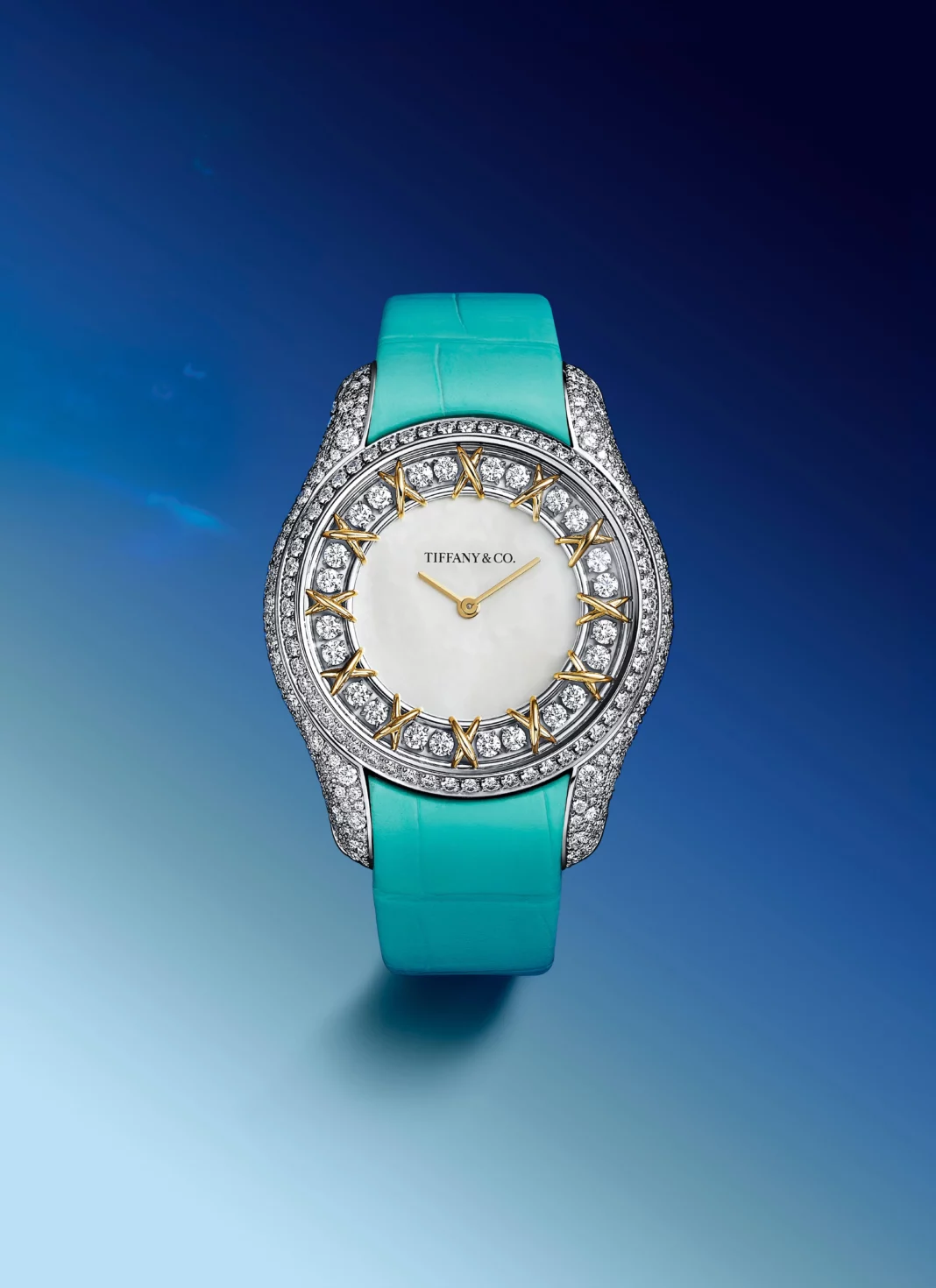 Tiffany & Co. / Sixteen Stone Mother-of-Pearl Watch