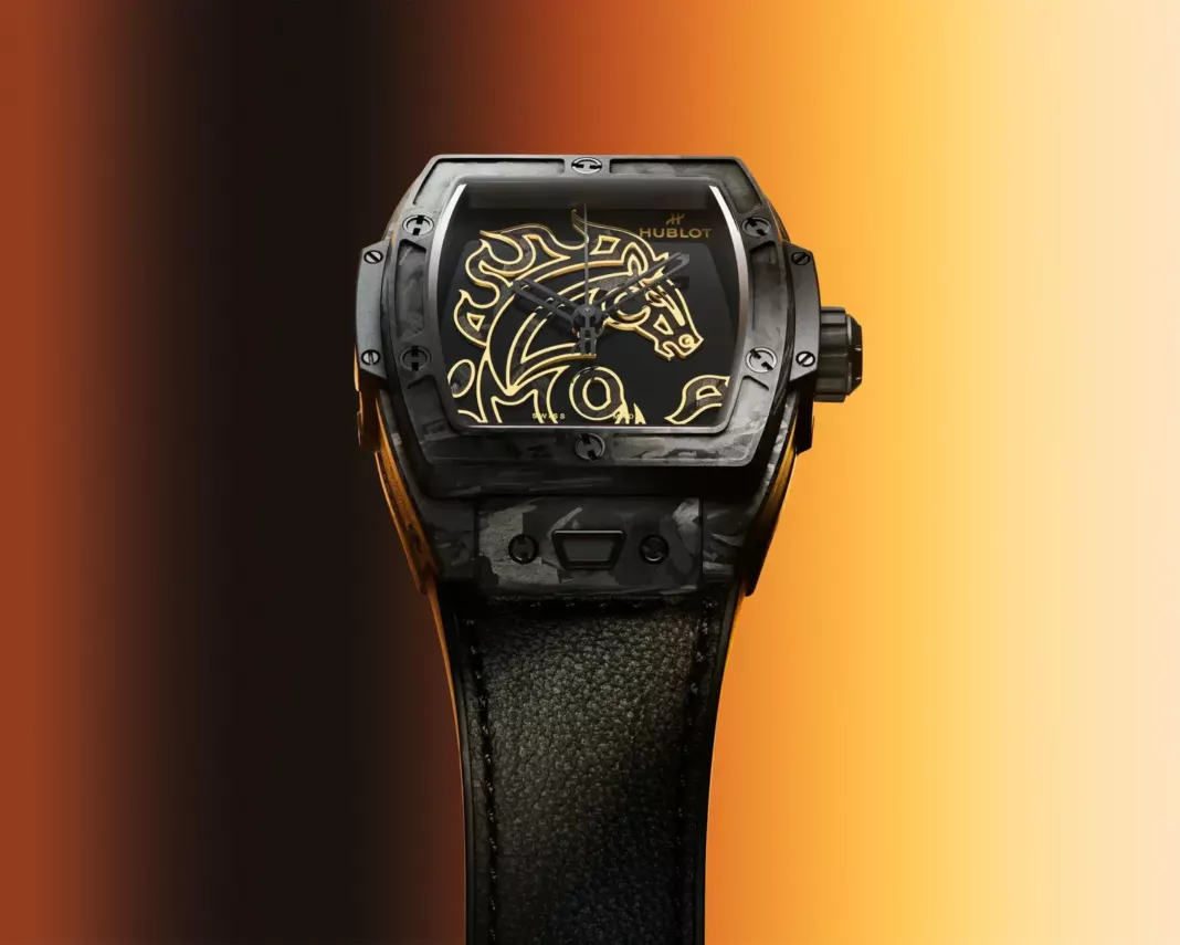 Hublot Spirit of Big Bang Year of the Horse Frosted Carbon
