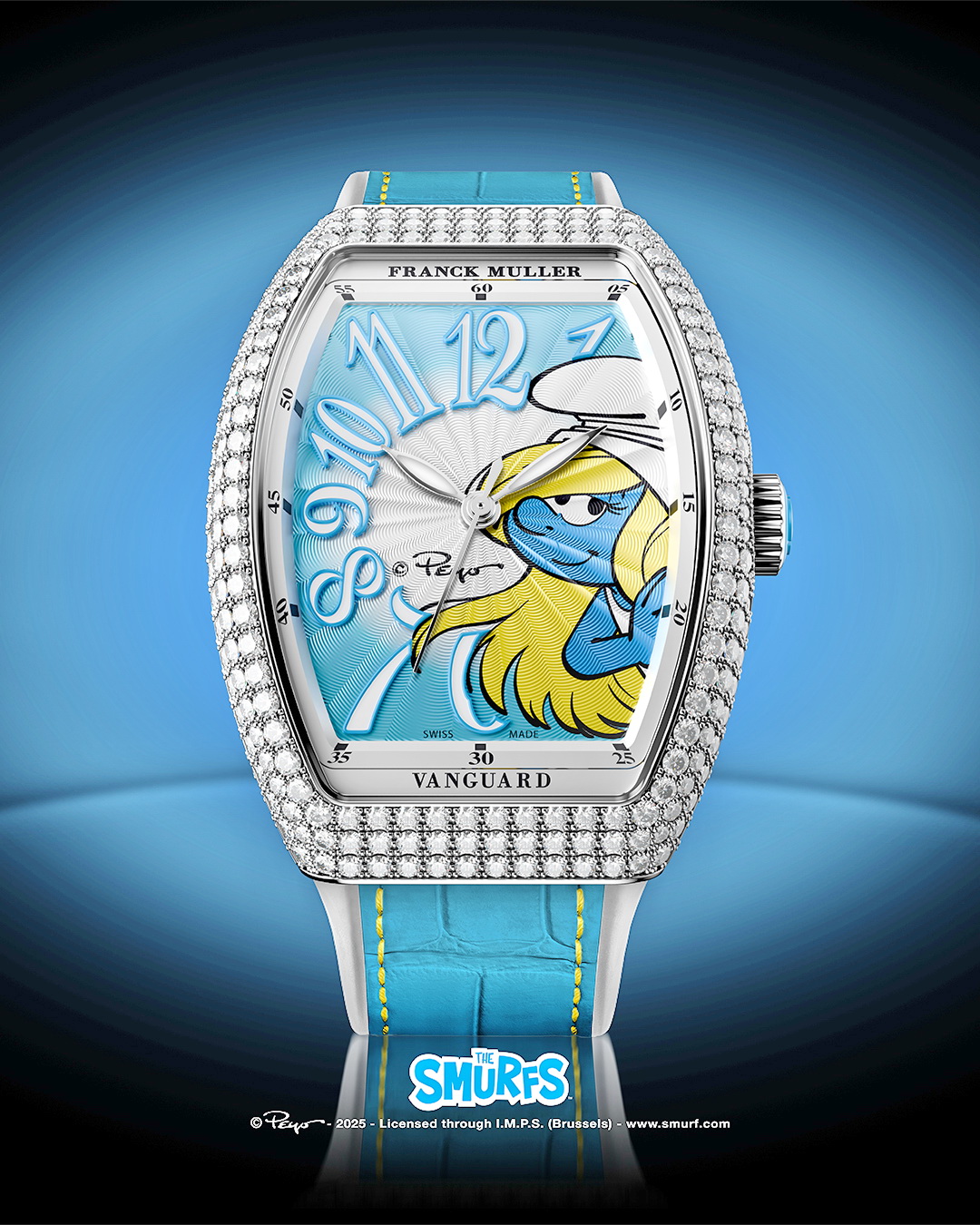 SMURFETTE BLUE DIAMOND