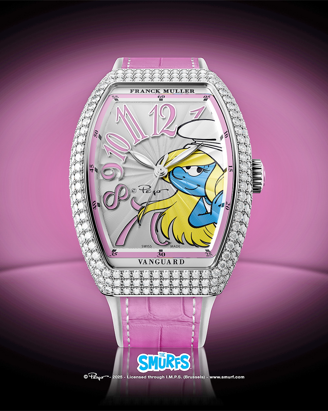 SMURFETTE PINK DIAMOND
