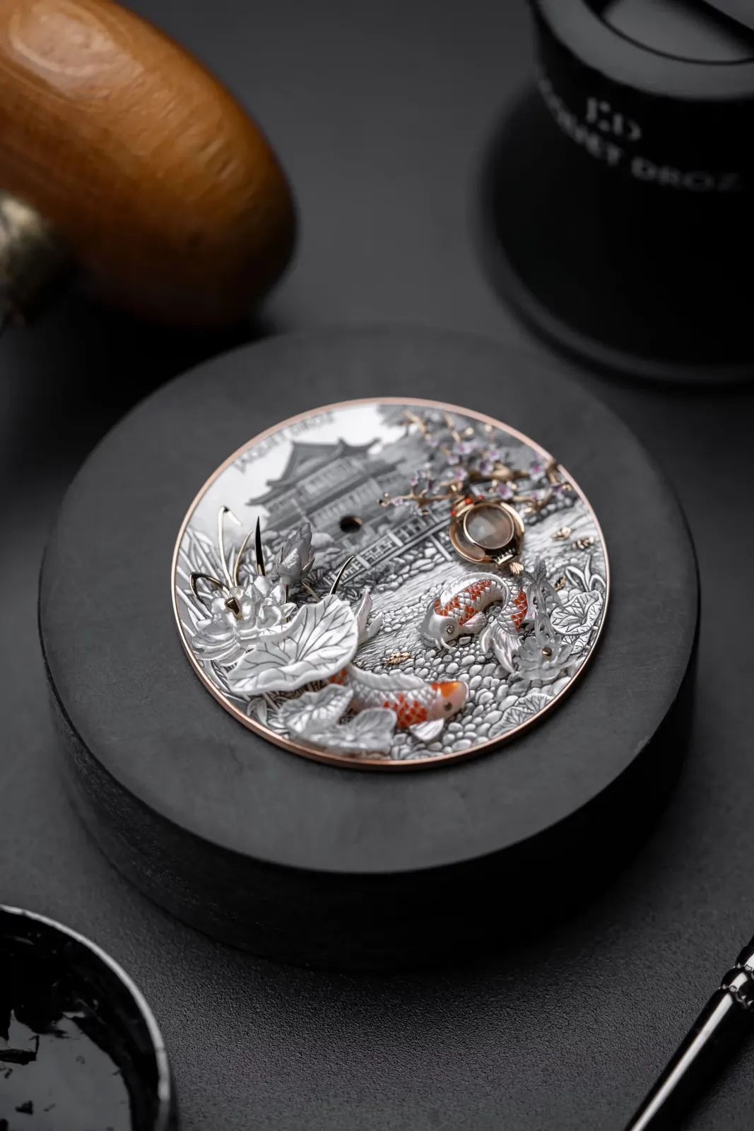 Jaquet Droz / Petite Heure Minute Red Gold – Japanese Garden