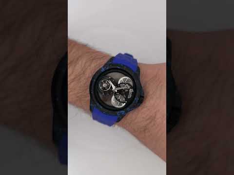 Purity Stairway To Heaven HMS Blue Forged Carbon #swissmade #watch #carbon #manufacture