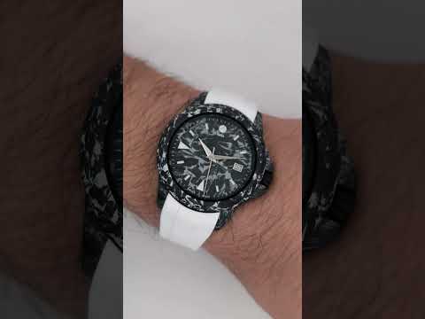 ArtyA White Forged Carbone #swissmade #watch #carbon #white #automatic
