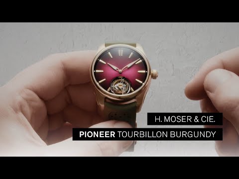 Review by Andrew Morgan // Pioneer Tourbillon Burgundy - H. Moser & Cie.