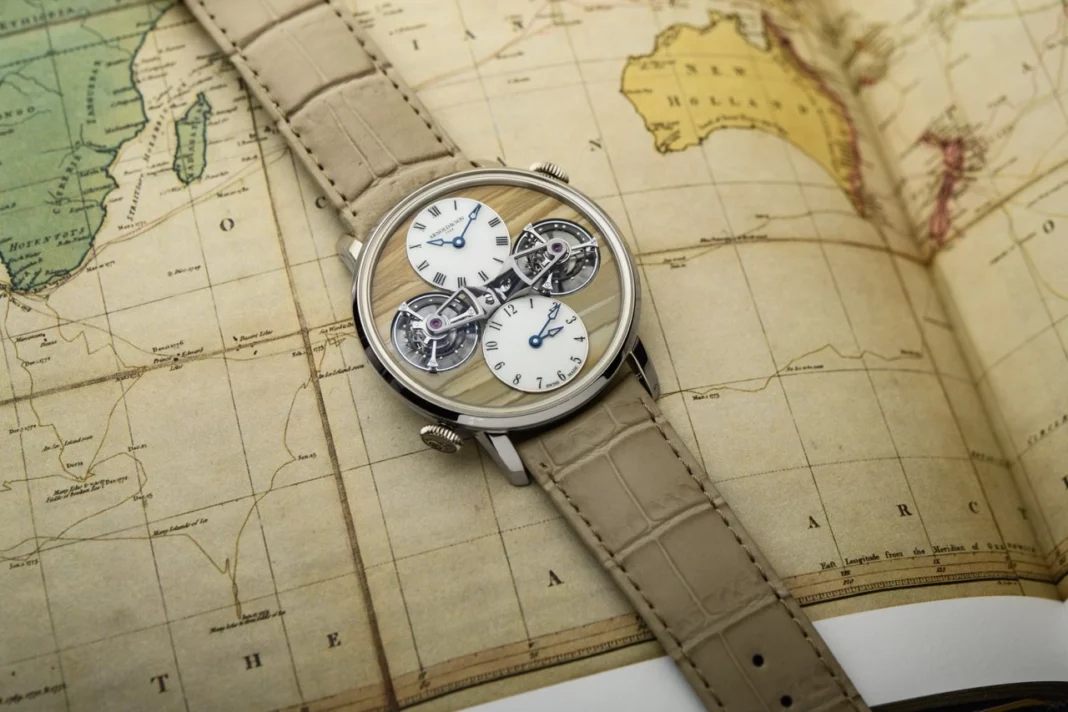 Arnold & Son x Chronopassion Double Tourbillon ‘Landscape’