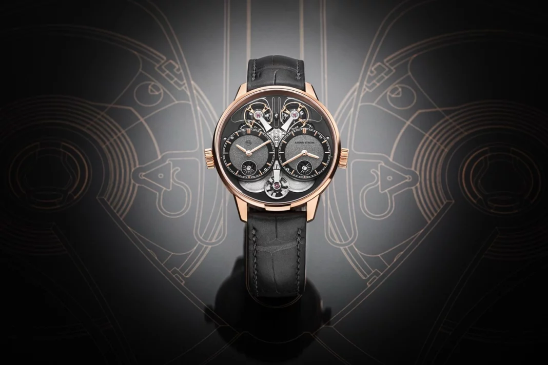 Armin Strom Dual Time GMT Resonance Rose Gold
