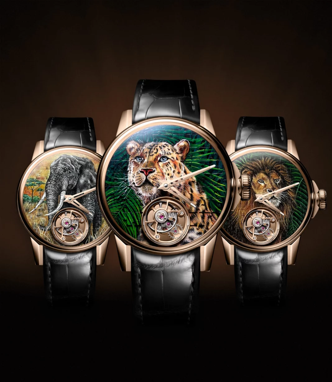Louis Moinet / Tourbillon Puzzle Fire Horse