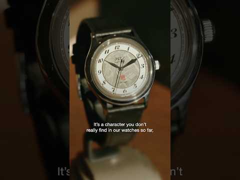 Hajime Asaoka on Kurono Tokyo’s first meteorite Dial