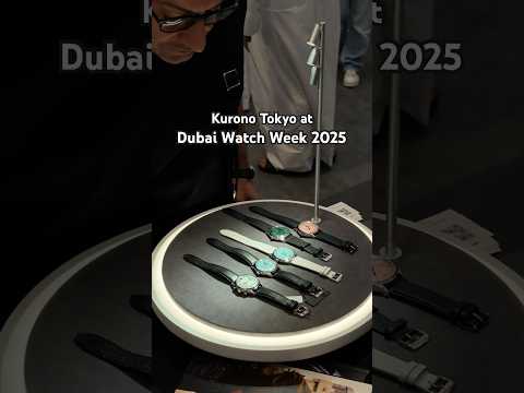 Kurono Tokyo Dubai Watch Week 2025 Rewind
