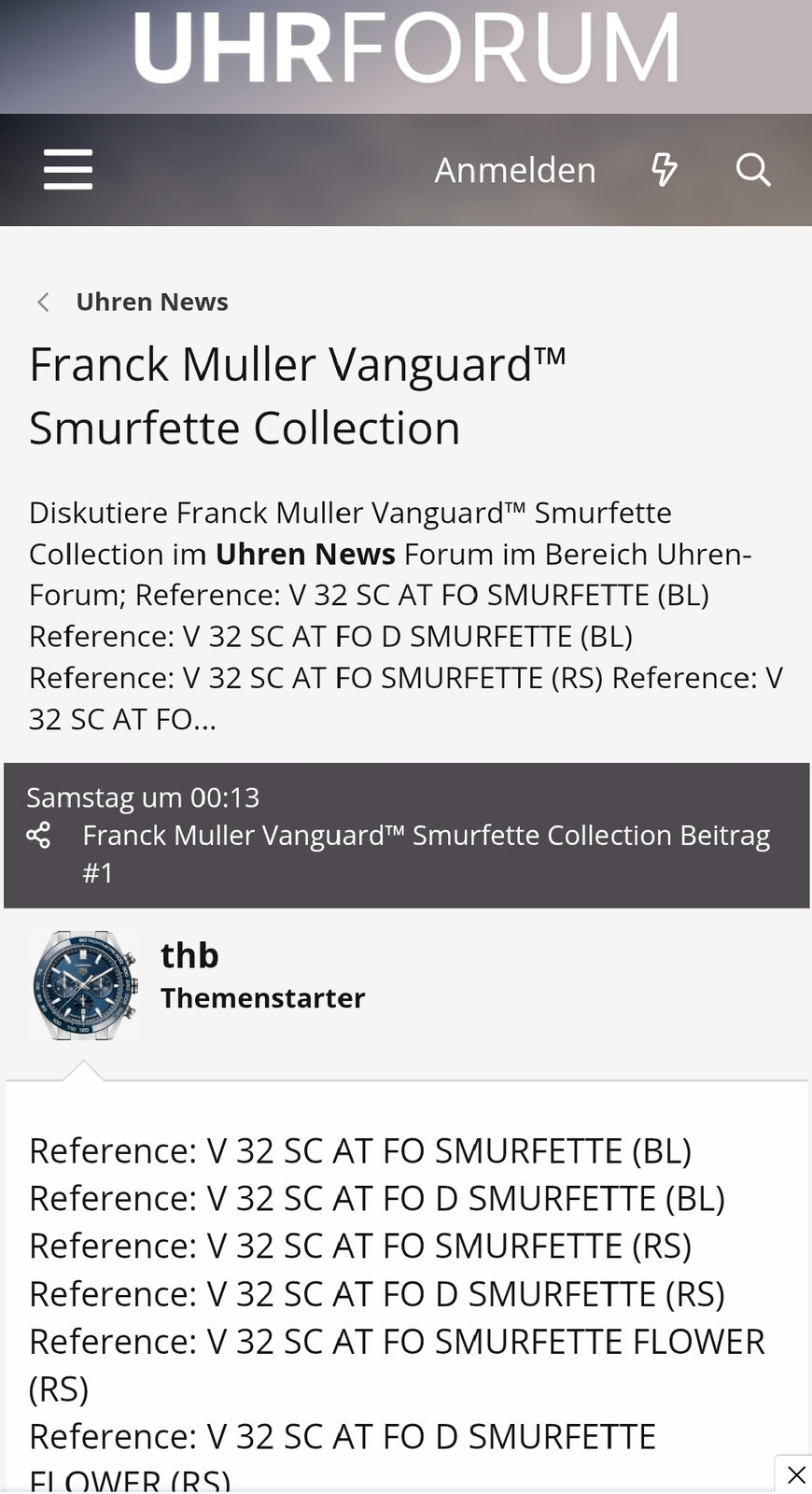 UHRFORUM.de