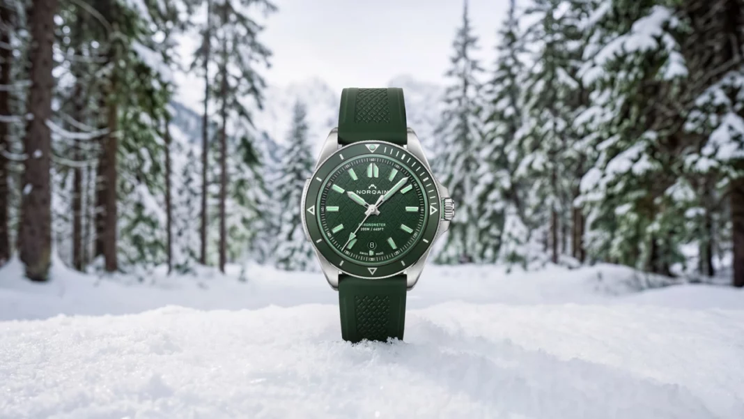 NORQAIN Adventure Green 40mm with Calibre N08