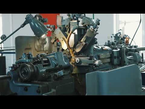 Lathe department of the Raketa Watch Factory / Токарный участок Часового Завода "Ракета"