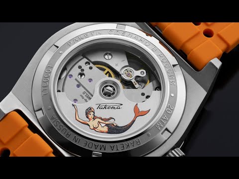 Raketa Amphibia for deep submersion / Ракета «Амфибия» с полным погружением