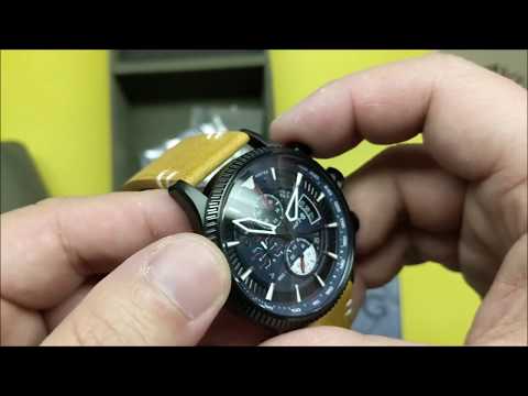 Avi-8 Hawker Hunter Chronograph Watch Unboxing Review