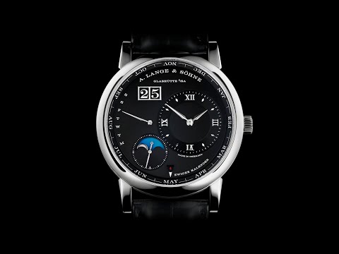 LANGE 1 PERPETUAL CALENDAR in platinum