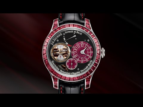 Tourbillon Souverain Joaillerie Rubis