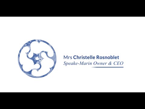 SPEAKE-MARIN - Exclusive Interview of Mrs. Christelle Rosnoblet