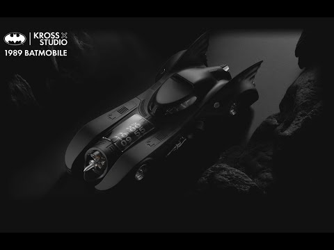 1989 Batmobile X Kross Studio Desk Clock