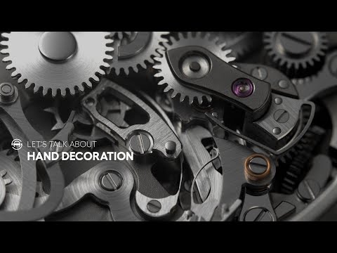 ARMIN STROM Let's talk about hand decoration