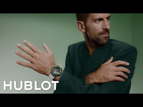 HUBLOT - BIG BANG TOURBILLON NOVAK DJOKOVIC GOAT EDITION