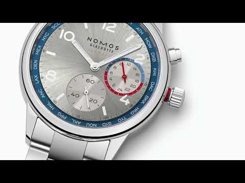 How to set the Club Sport neomatik Worldtimer from NOMOS Glashütte?