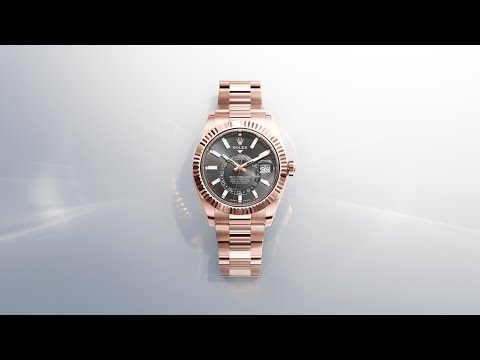 Rolex Sky-Dweller – Command the Mechanisms of Time in Everose Gold