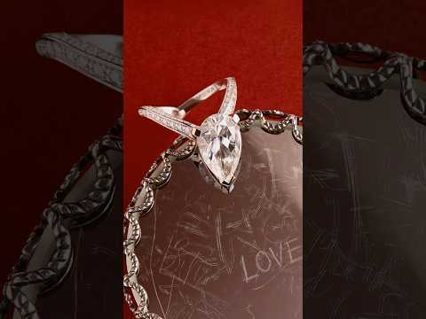 V day is around the corner #Messika #diamond #jewellery #animation #valentinesday