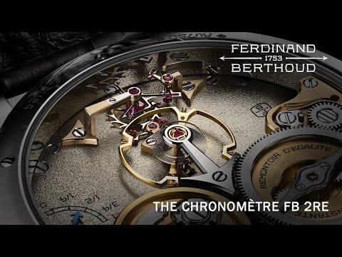 Chronomètre FB 2RE - The remontoir d'égalité powered by the fusee-and-chain transmission