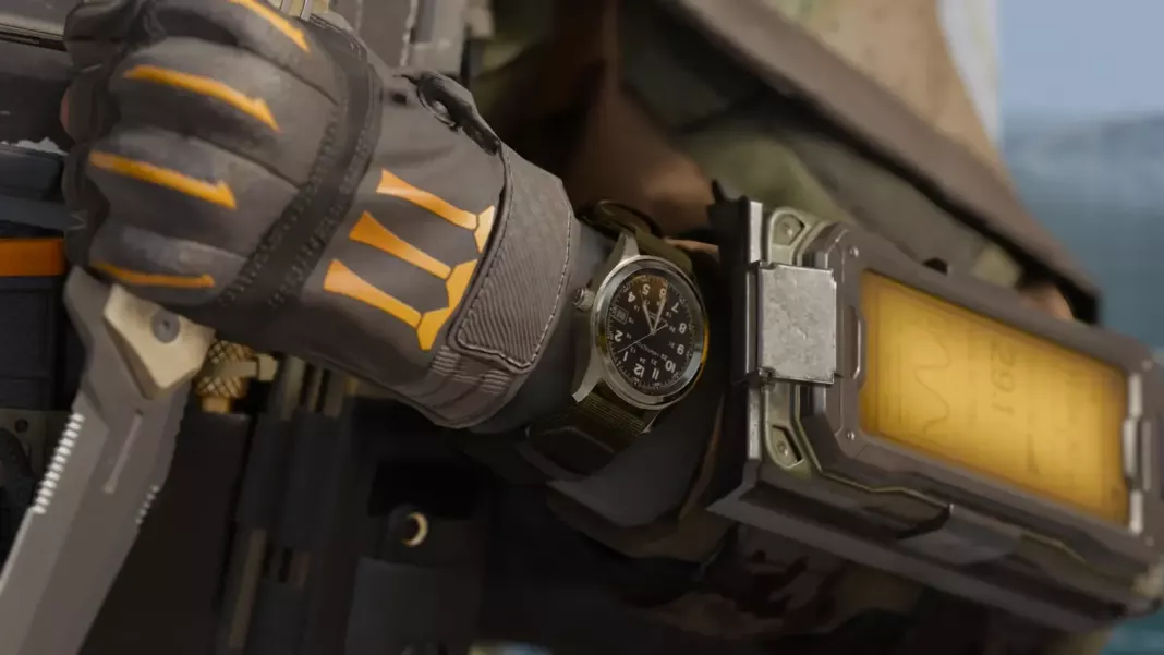 07a71519-e774-451b-9a9f-fa255fa9e486 HAMILTONWATCH - Hamilton / Khaki Field Auto 38mm Call of Duty Special Edition