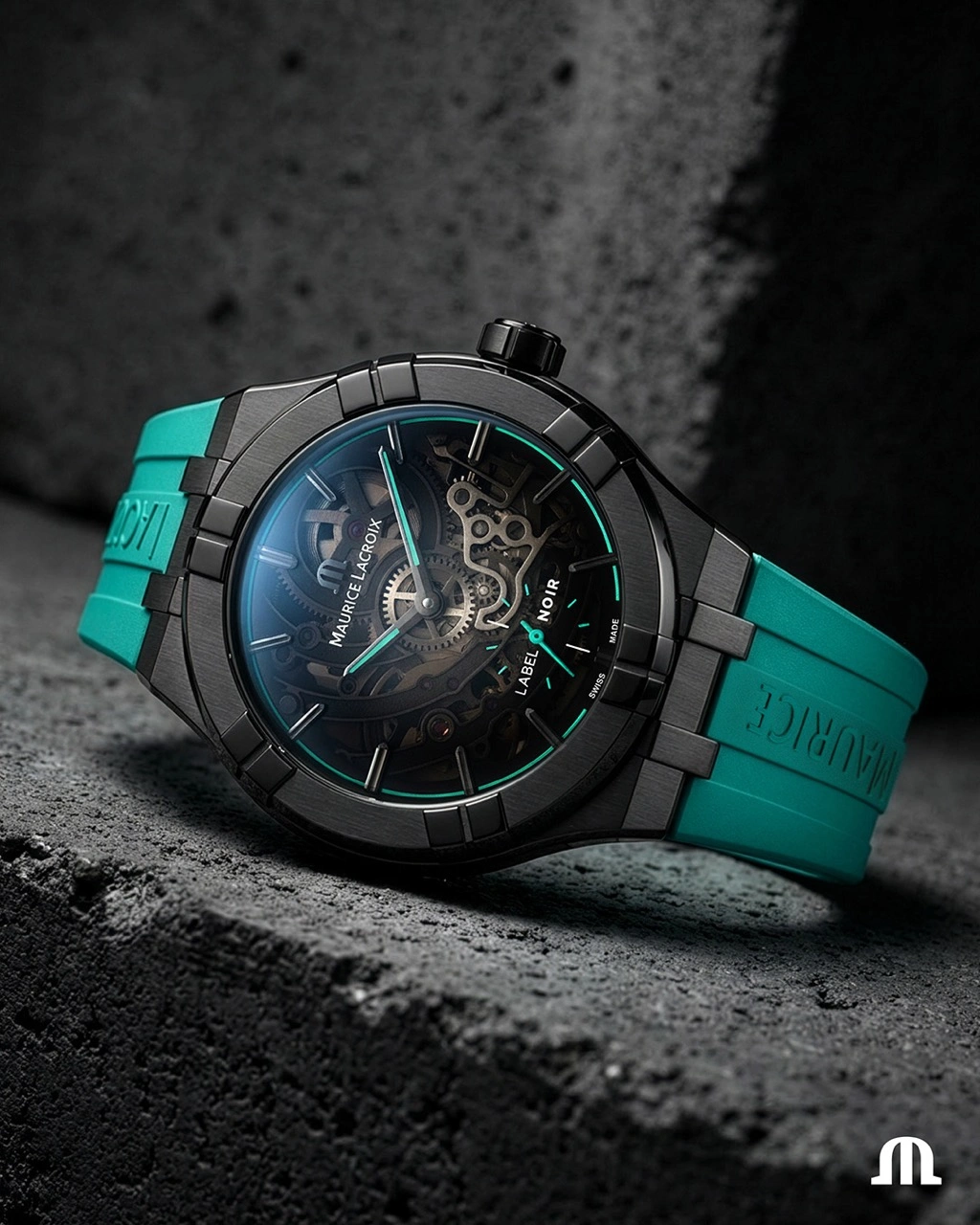 Maurice Lacroix / AIKON AUTOMATIC LABEL NOIR