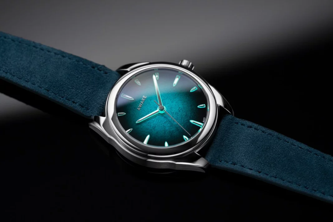 AWAKE / Sơn Mài Silver Leaf « Atlantis Blue »