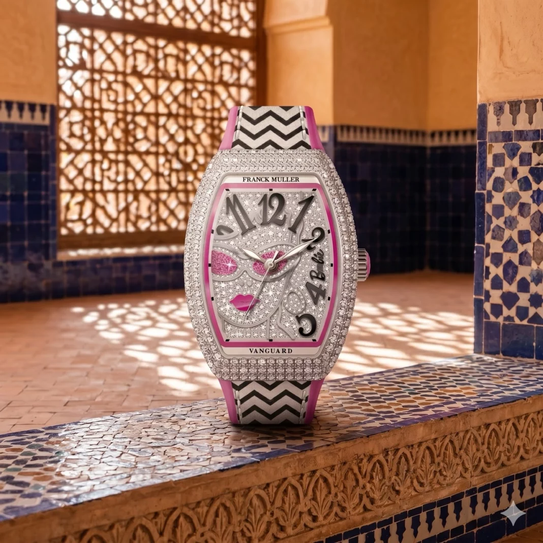 Franck Muller Barbie Vintage Diamond-Diamond limited edition watch