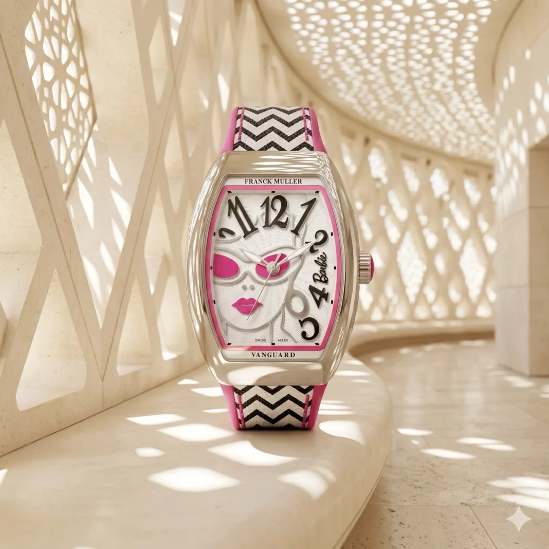 VINTAGE STEEL 001 Large Franck Muller Barbie Vintage Steel limited edition watch