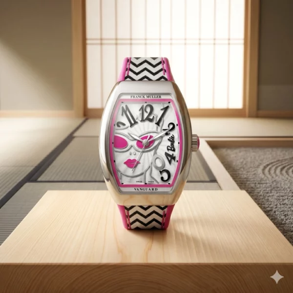Franck Muller Vanguard Barbie Vintage Steel limited edition watch — view 2