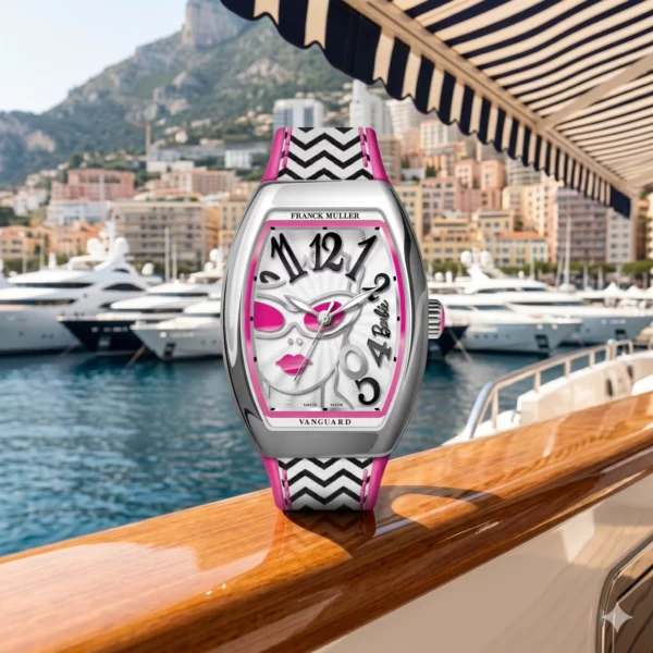 Franck Muller Vanguard Barbie Vintage Steel limited edition watch — view 3