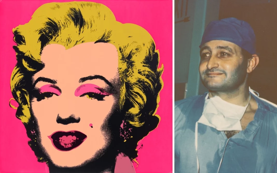 Prints gifted by Warhol to the surgeon who saved his life
