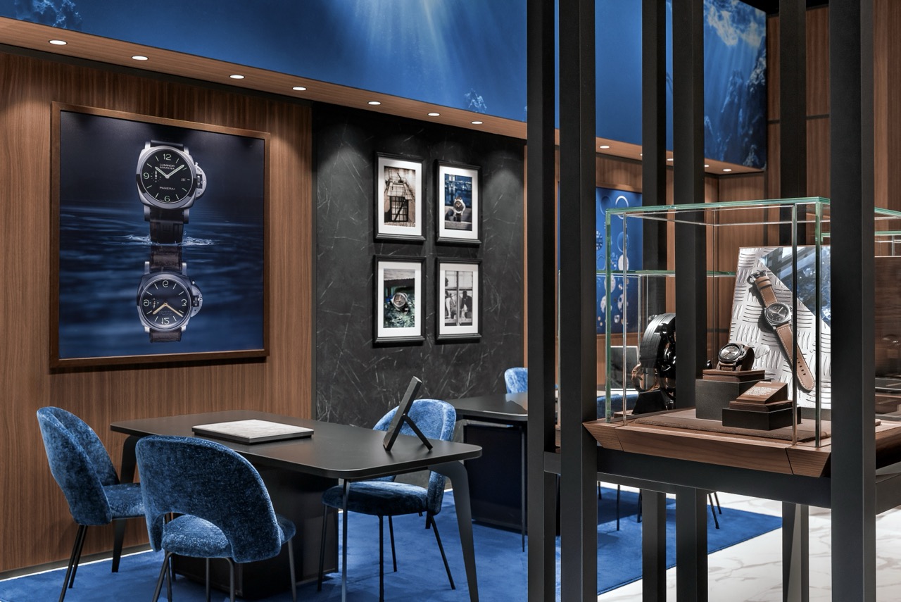 Panerai immersive pop-up at Salone del Mobile.Milano 2026 with Italian-inspired design details