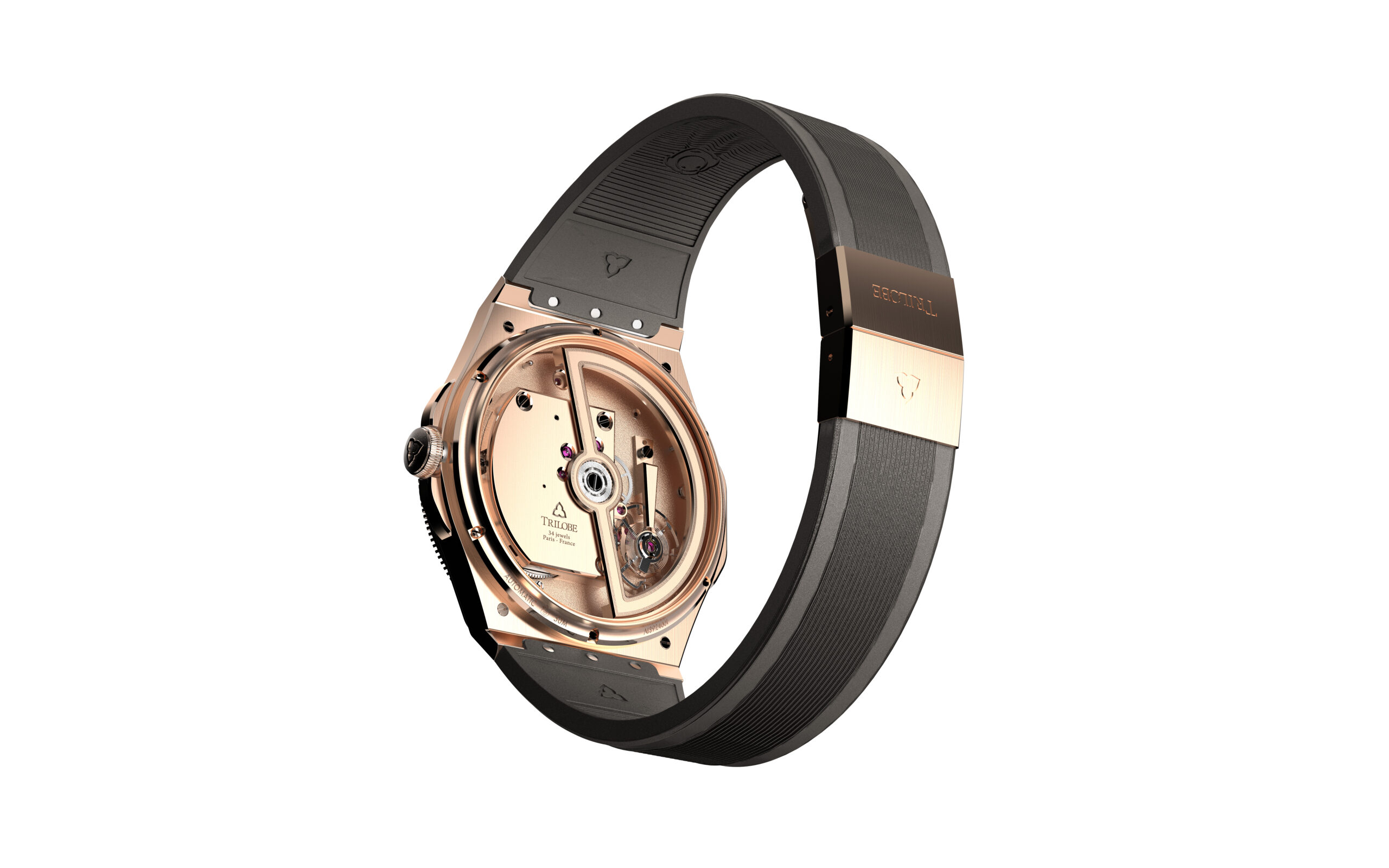 Trilobe Trente-Deux Secret edition with personalised starry sky dial