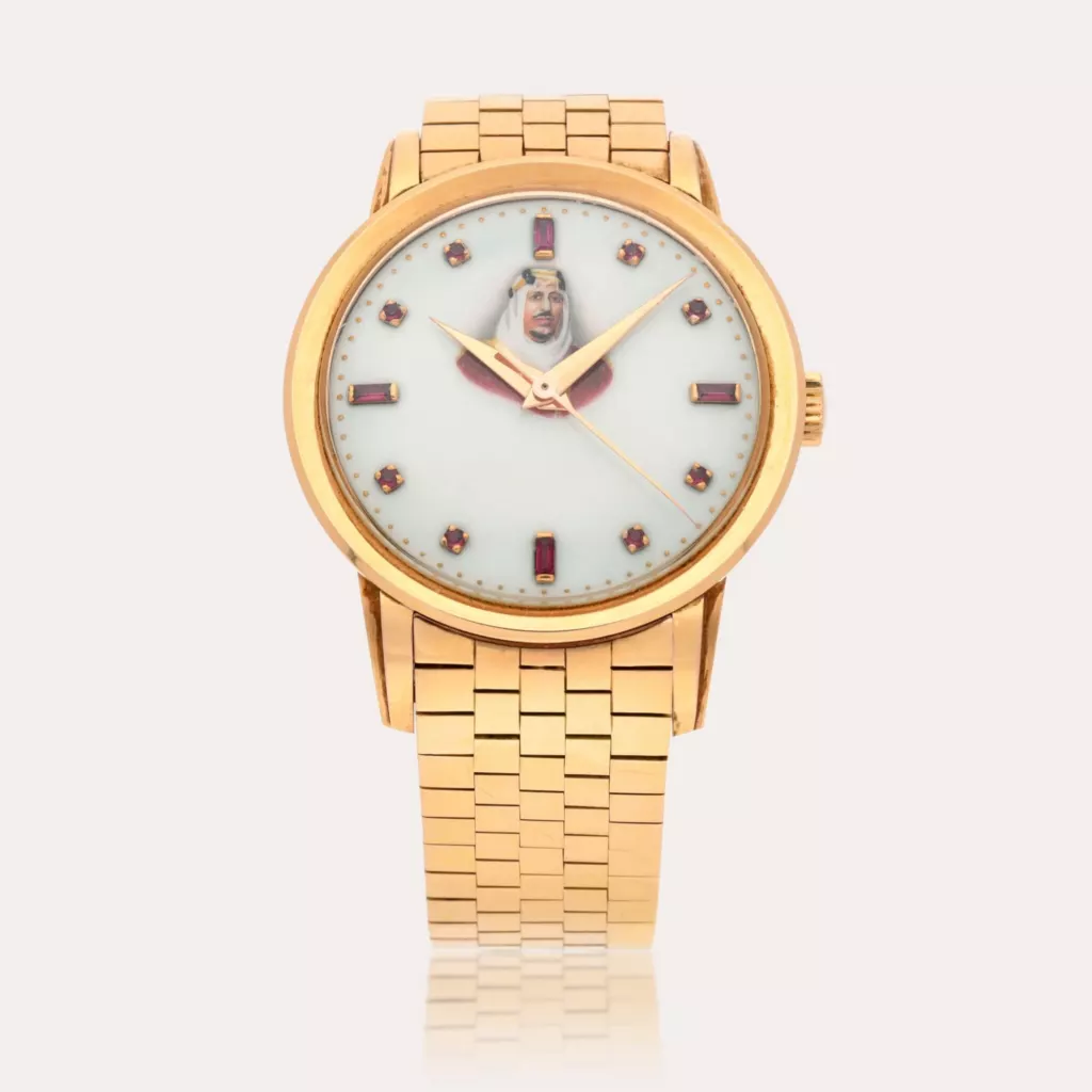 Patek Philippe "King Saud" Reference 2481 – Enamel Portrait Dial