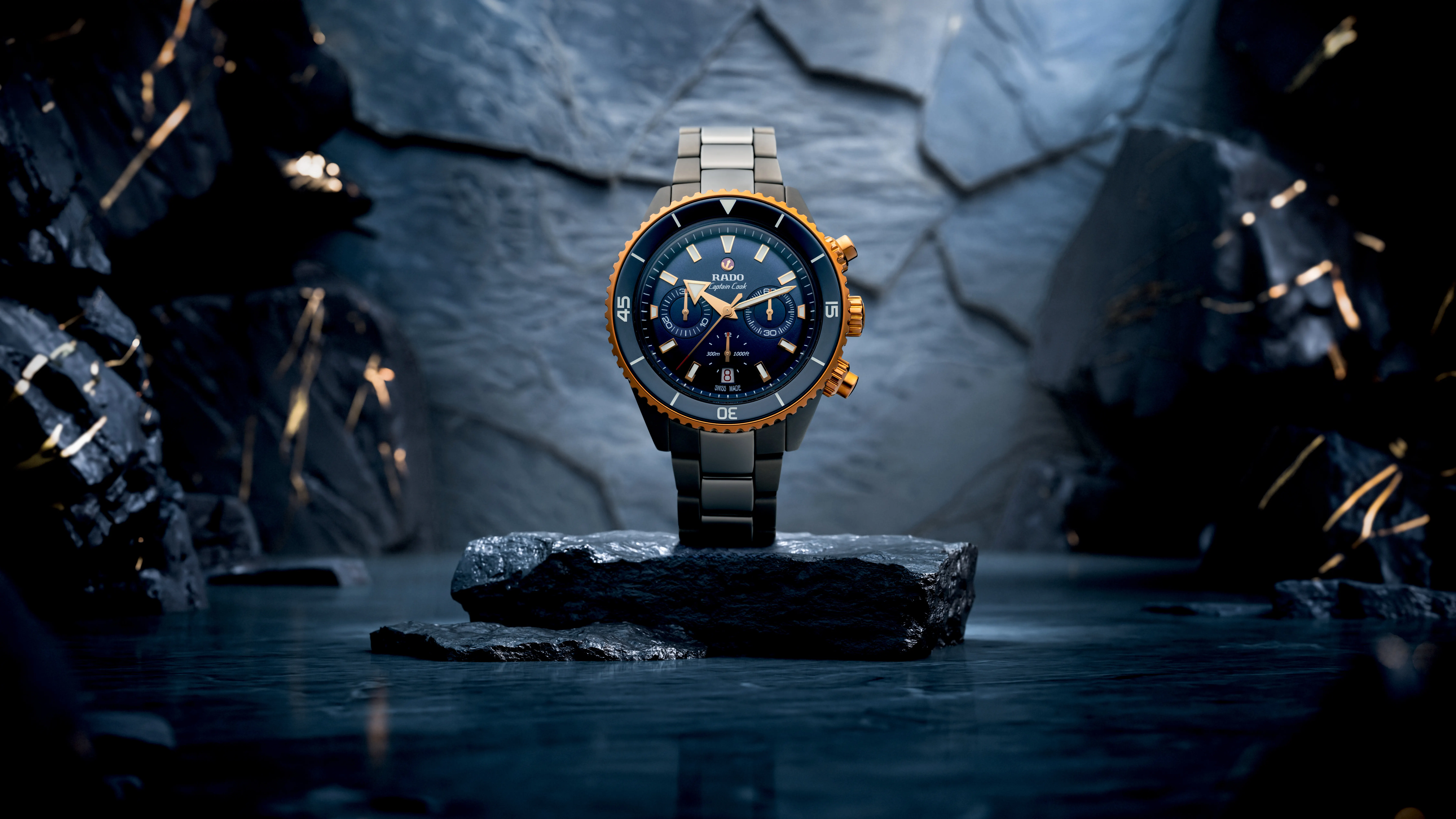 RADO - Captain Cook High-Tech Ceramic Chronograph