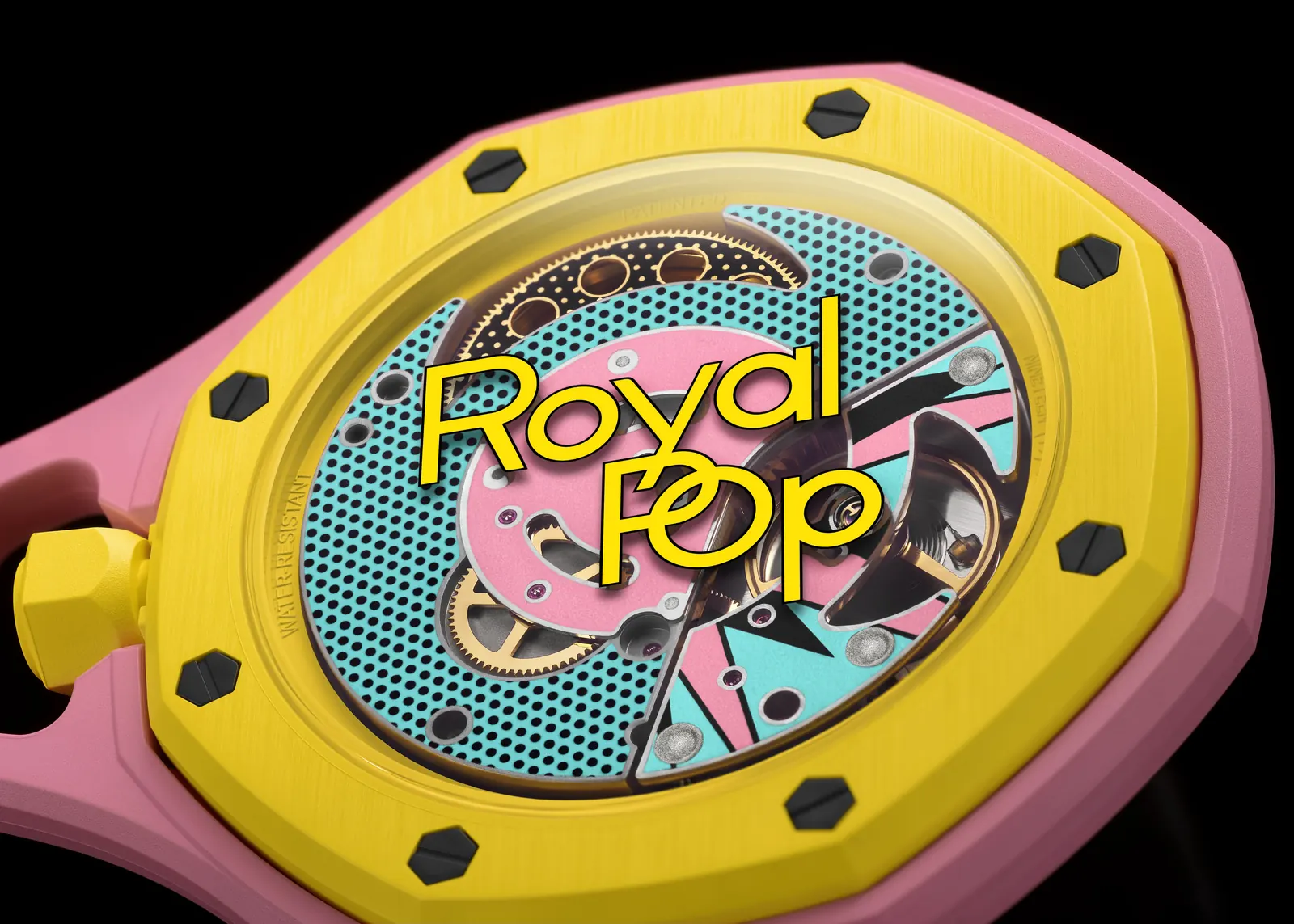 Audemars Piguet x Swatch Royal Pop Bioceramic pocket watch collection 2026 — full range of eight references