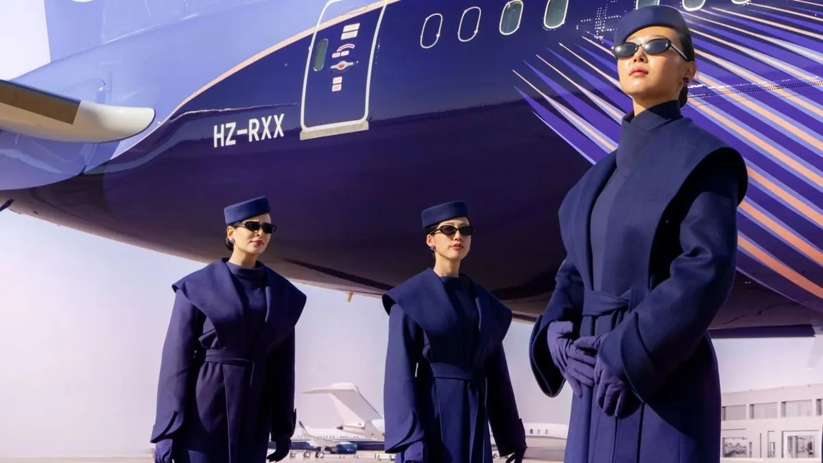 Riyadh Air cabin interior preview showcasing the onboard experience