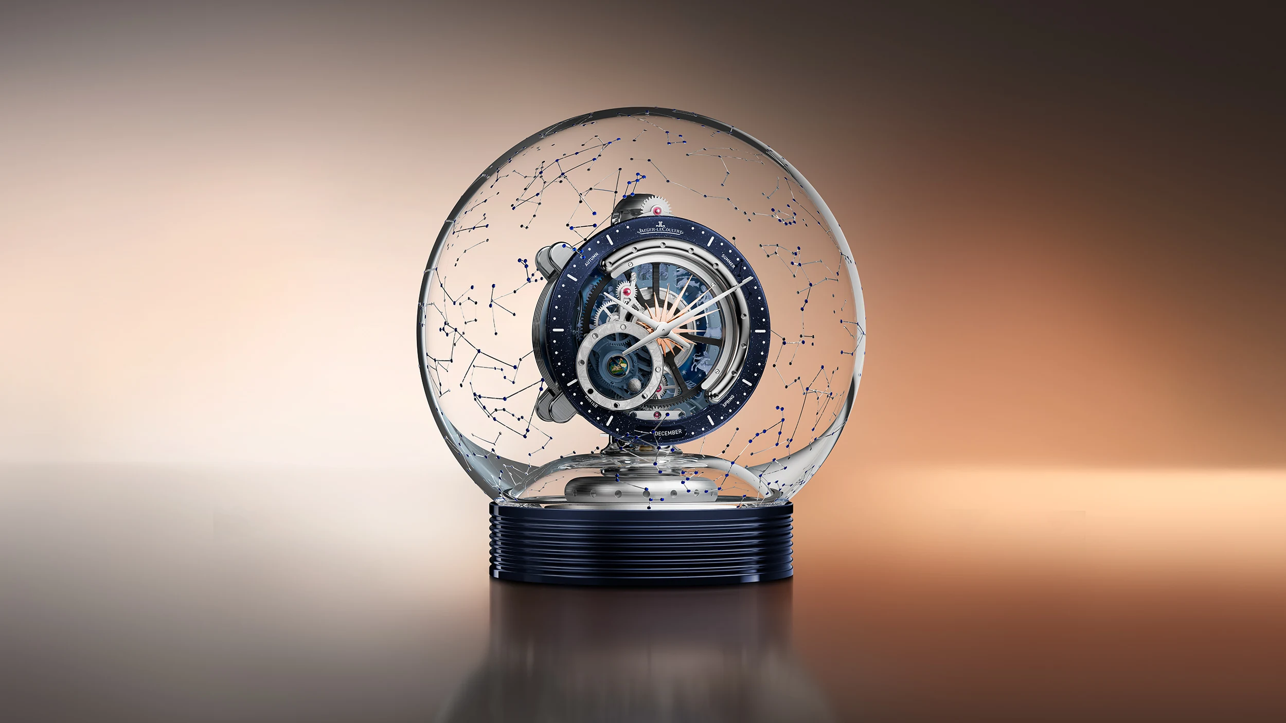Jaeger-LeCoultre Perpetual Timekeeper exhibition interior at Villa Mozart Milan 2026