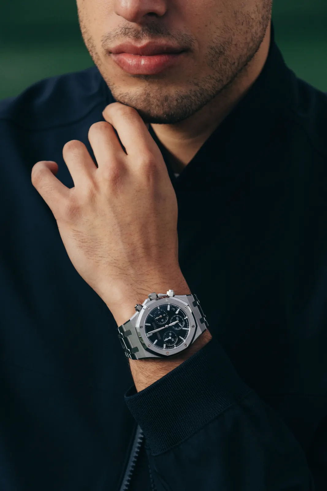 Audemars Piguet and Premier Padel partnership visual showing branded court elements