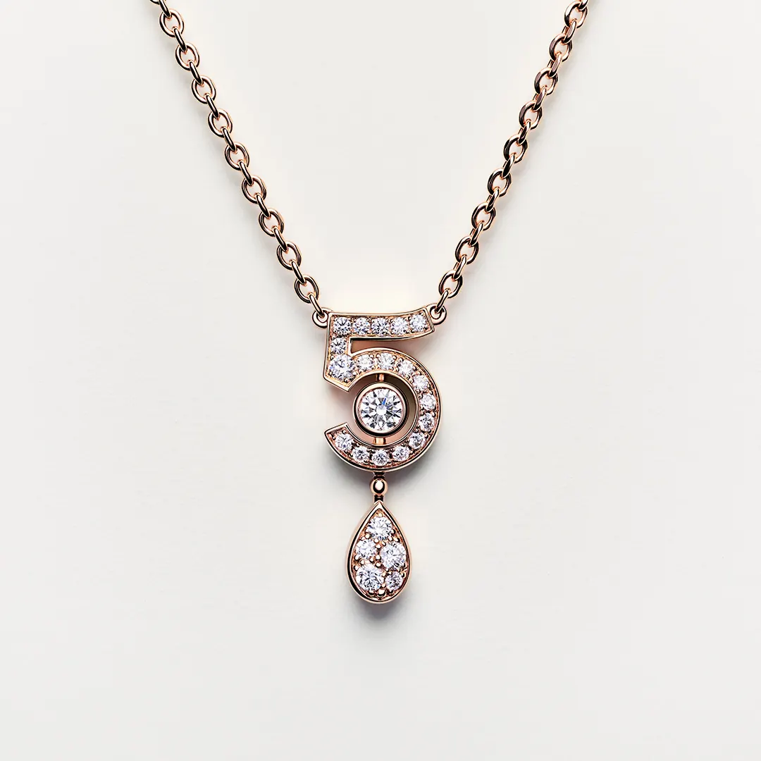 CHANEL ETERNAL N°5 DIAMOND LINE bracelet in white gold