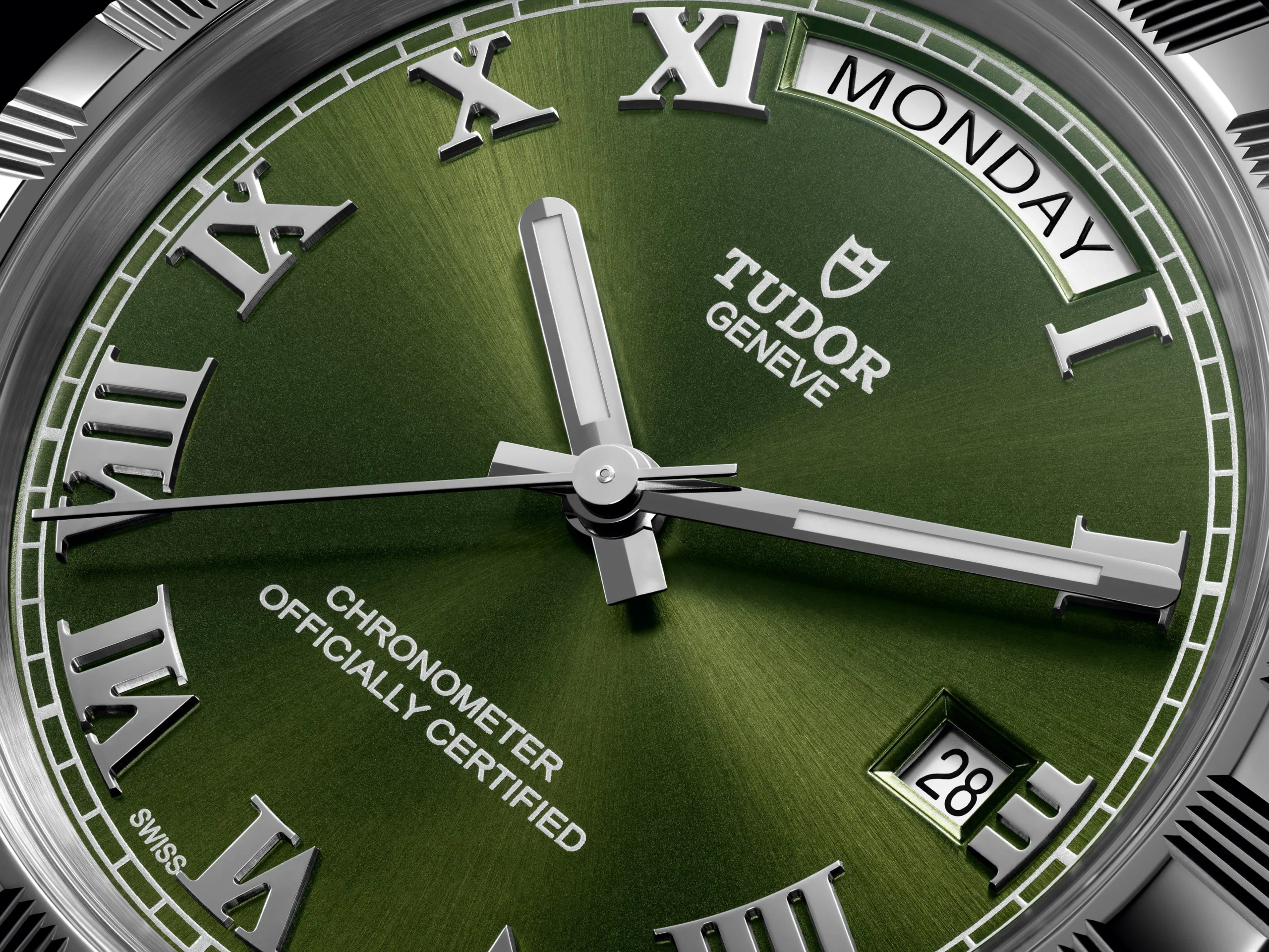 TUDOR Royal dial colour variants including salmon, burgundy and mother-of-pearl